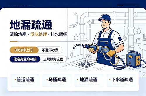 兴化地漏疏通